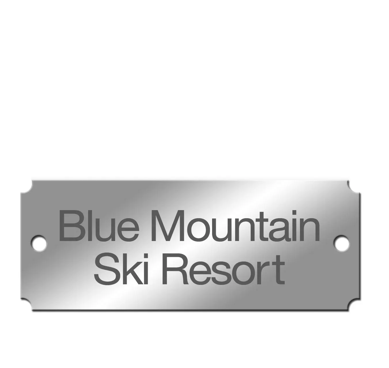 2021 custom stainless steel metal plate logo metal name plates