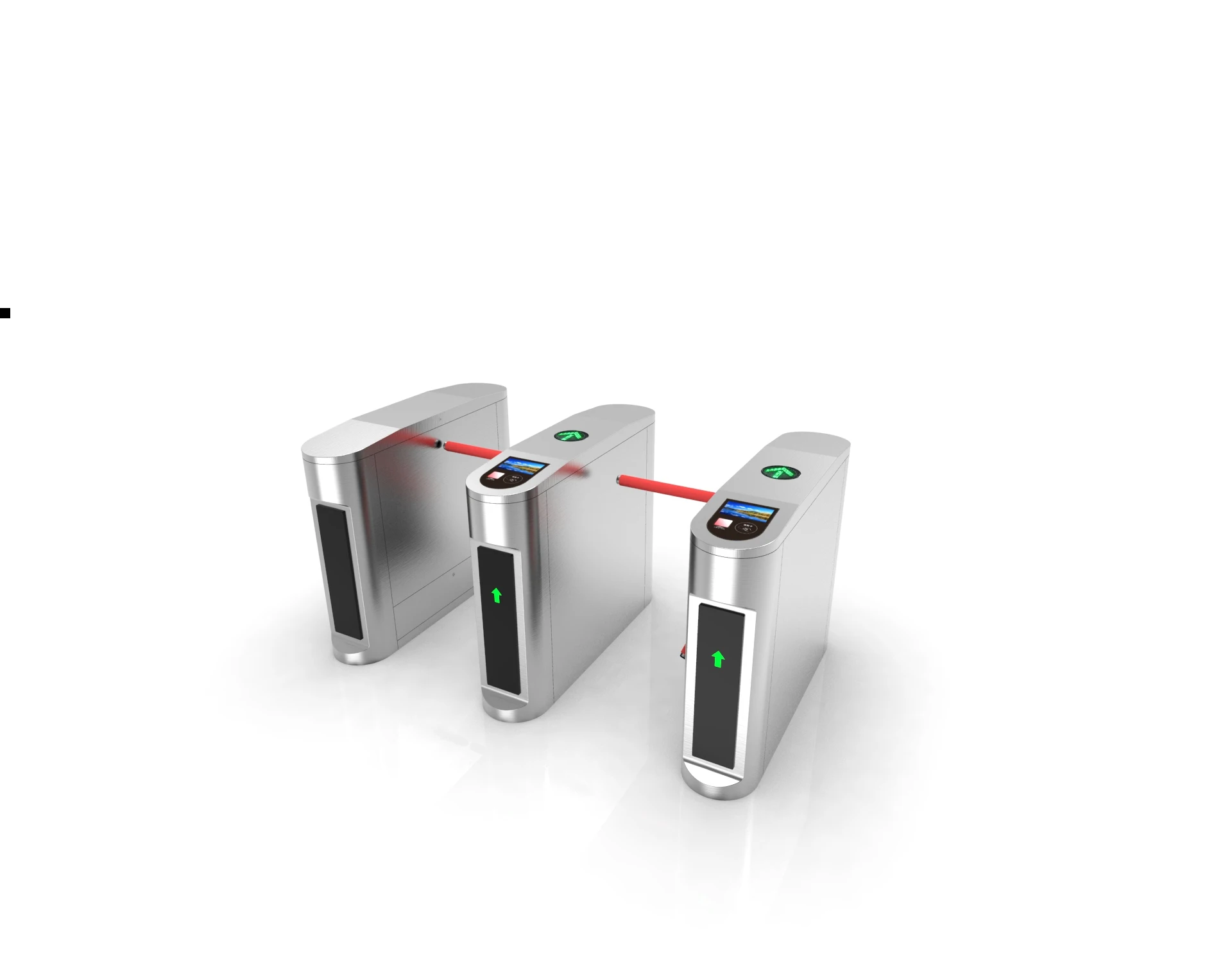 Zoo Outdoor Tourist Attractions Bar code ticket Reader waterproof 3 Arms Spin Rod Tripod Turnstile Gate