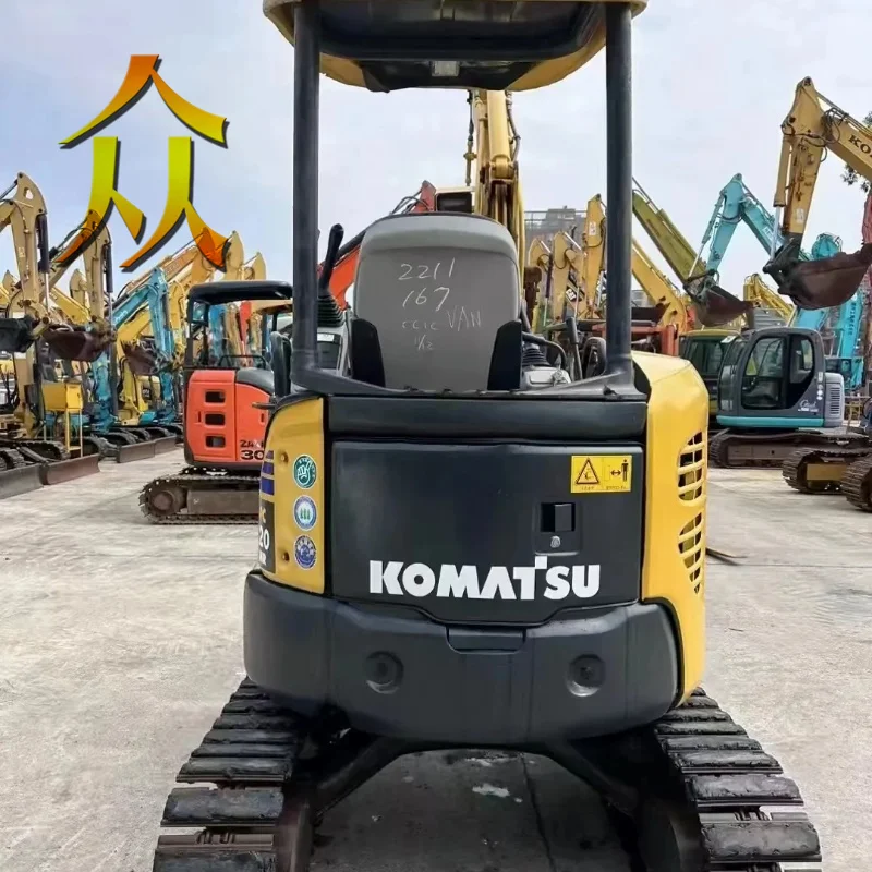 Used Original Mini Excavator Komatsu PC20MR-3 PC18MR PC30MR PC40MR PC35MR In Stock