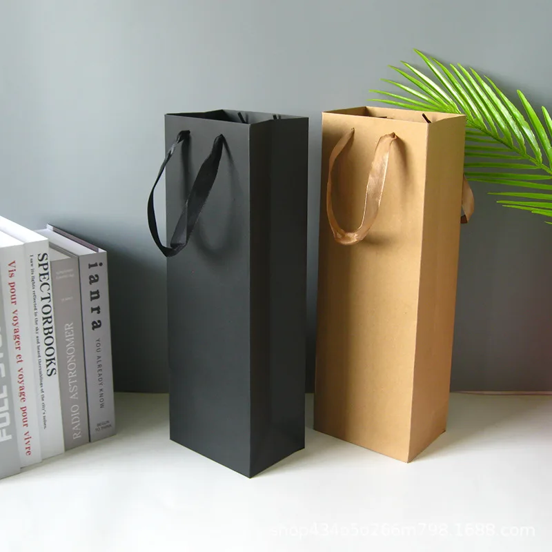 Bestyle customize logo recyclable handbag kraft paper shopping gift bags