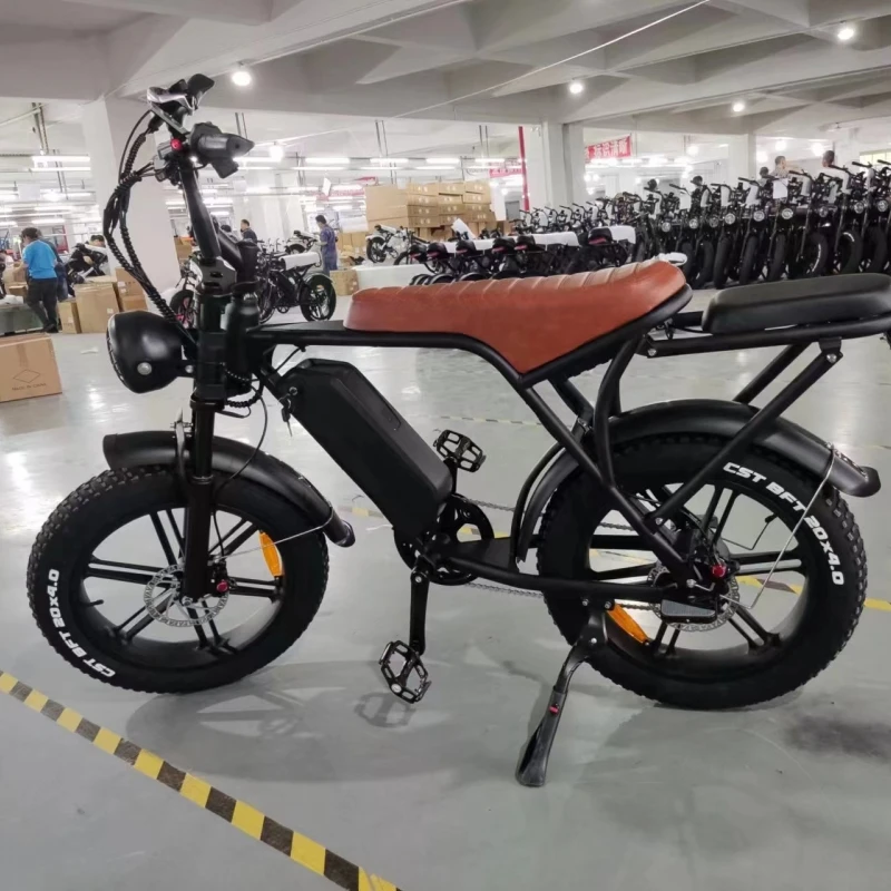 OUXI V8 2 0 новый электрический велосипед с толстыми шинами 750 Вт 48 В Электрический толстый 15Ah электровелосипед ЕС США склад