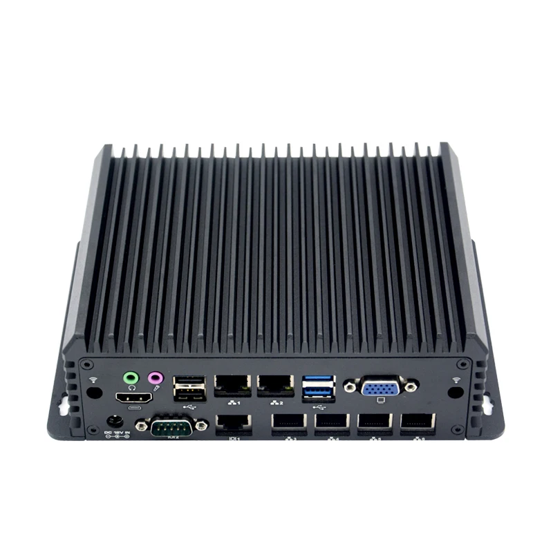 New Arrival I3 I5 I7 Fanless Embedded  Industrial Computer with Dust Environment
