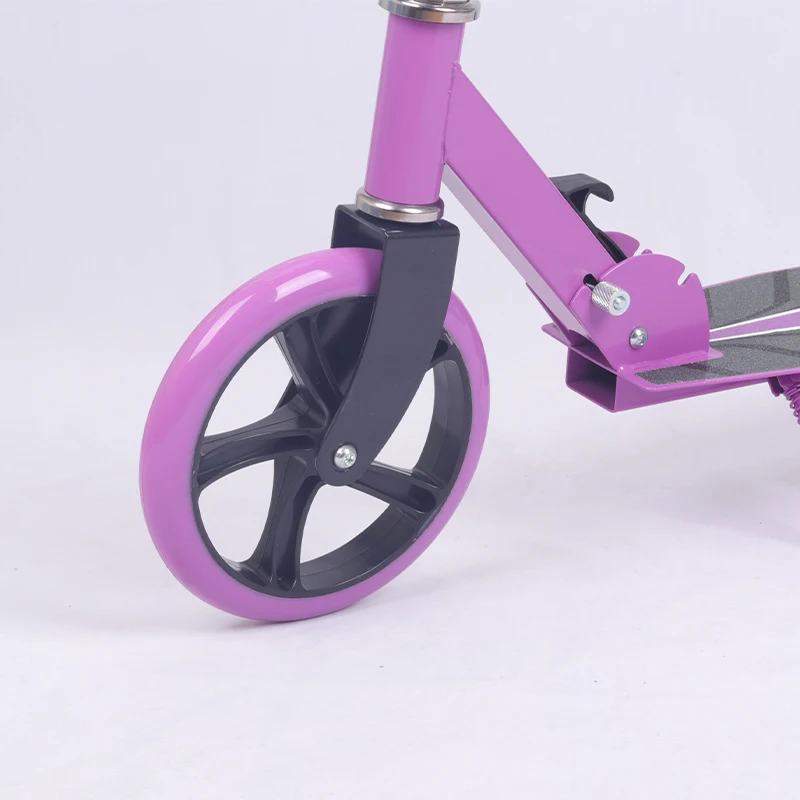 Wholesale Adult scooter street scooter 200mm big wheel full aluminum kick scooter for adult