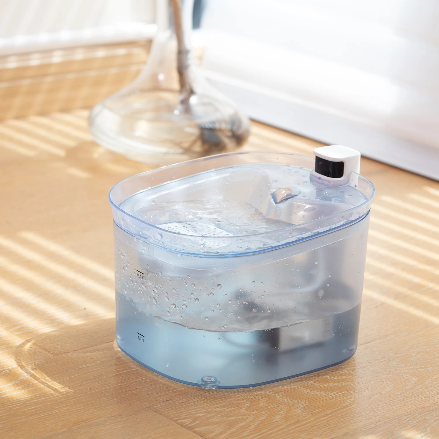 Pet Water Purifier Fountain Filter Feeder Dispenser Automatic for Dog Cat