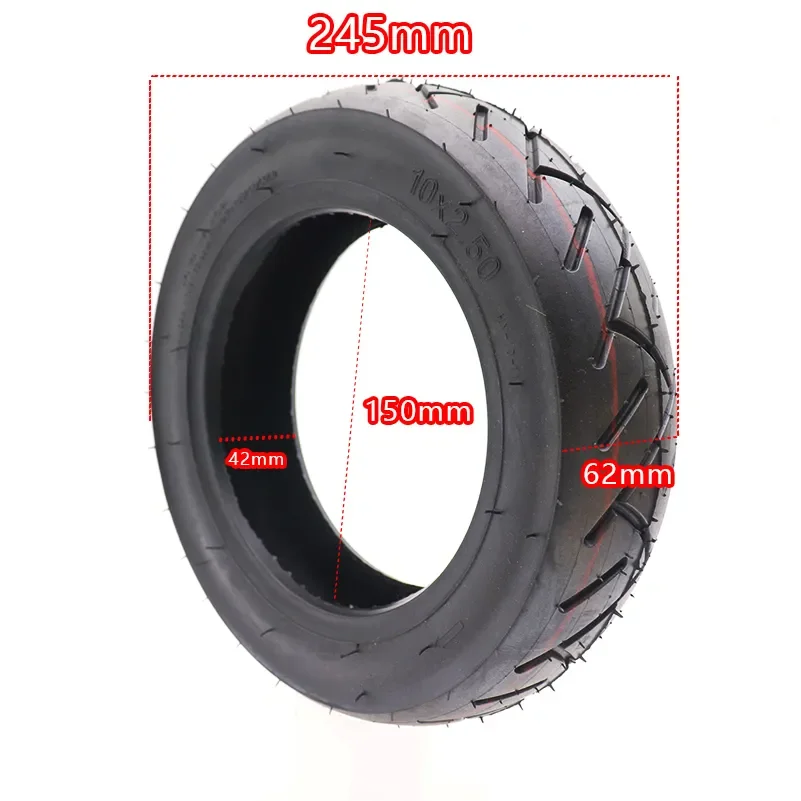 10X2.50 tire 10*2.5 Inch Electric Scooter Inner Tube Outer Tube Explosion-proof Tires Advanced Tire