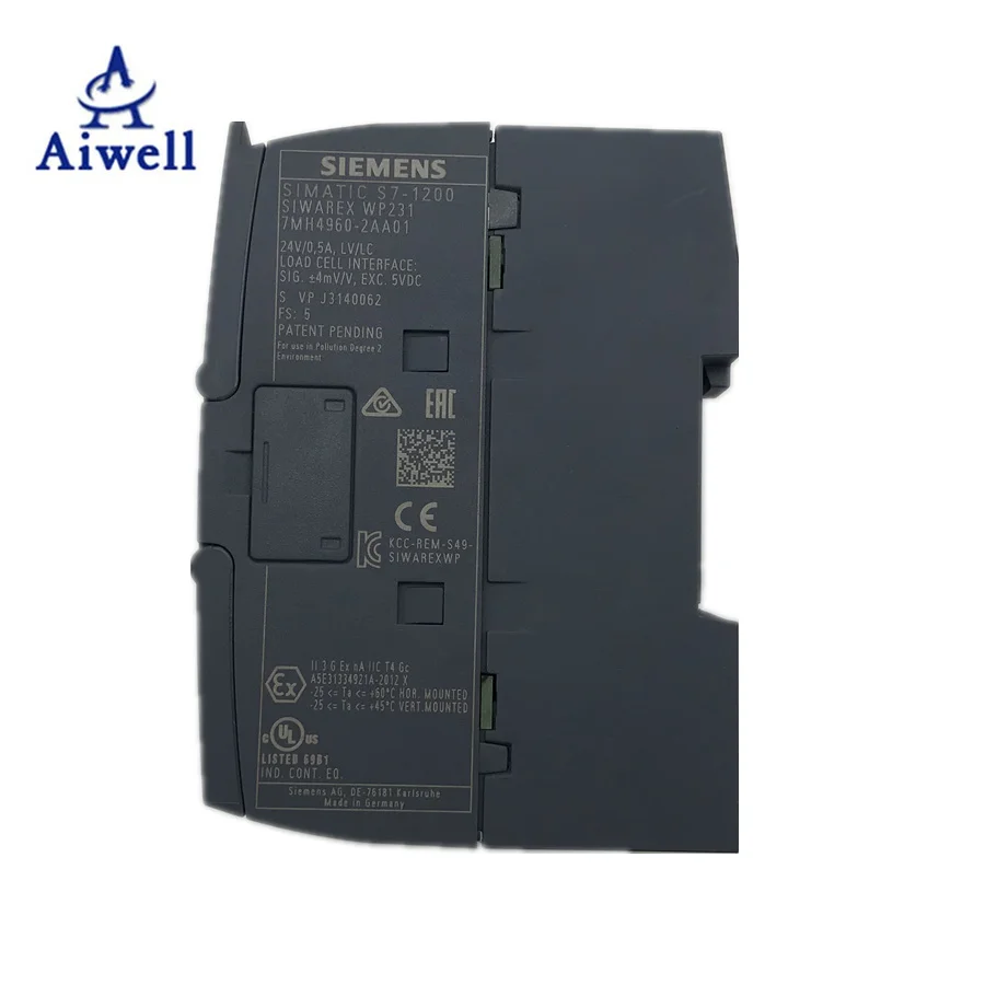 Калибровочный электронный датчик веса Siemens 7MH4960-2AA01 SIWAREX WP231 для грузовых ячеек с полным