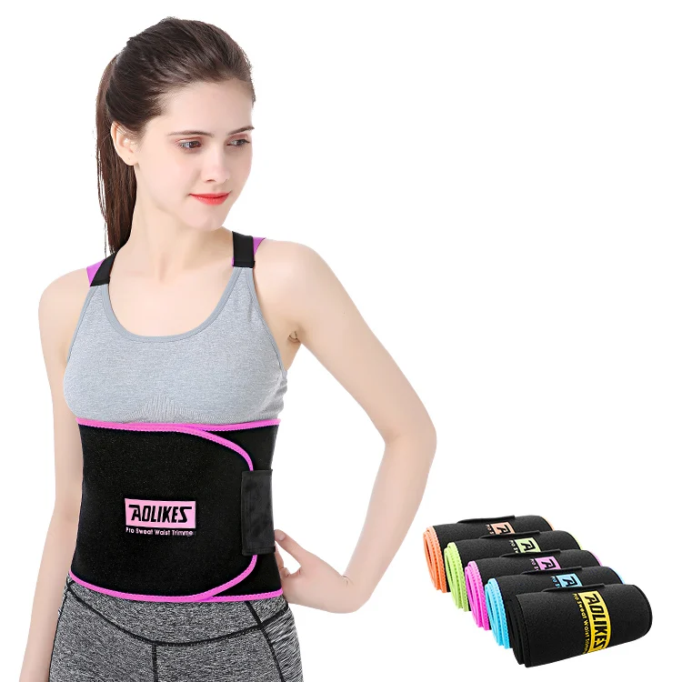 
Aolikes High Quality Neoprene Waist Trimmer Adjustable Weight Loss Belt 