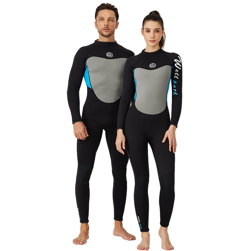Top quality style 8001B scuba diving wet suit new material freediving neoprene smoothskin wetsuits for men