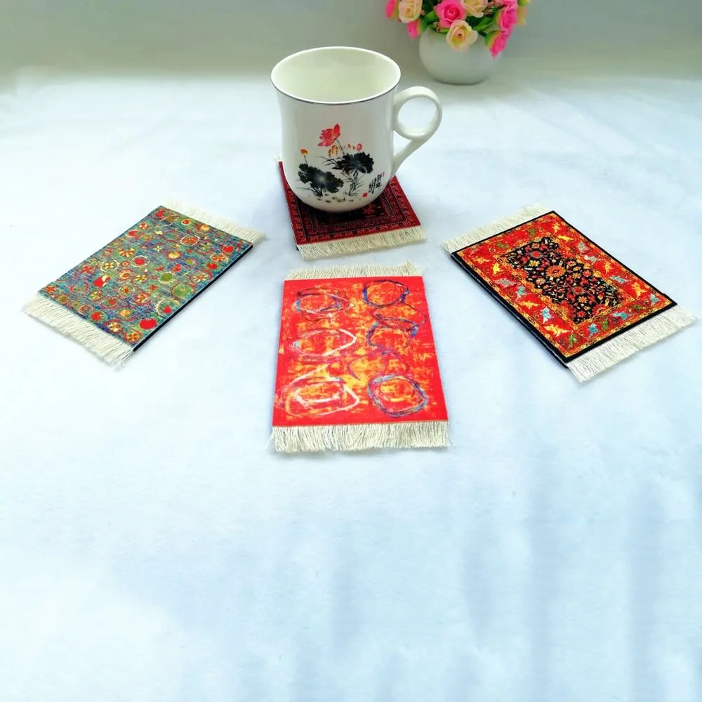 Rug Cup mat for Drink for Mugs and Cups