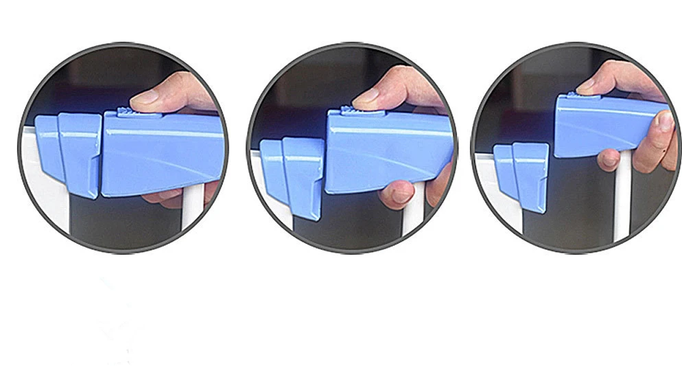 Protective Barrier For Children Stairs Easy Install Metal Baby Safety Gate Metal Pet Gate Fence Barrier Door Security Gates