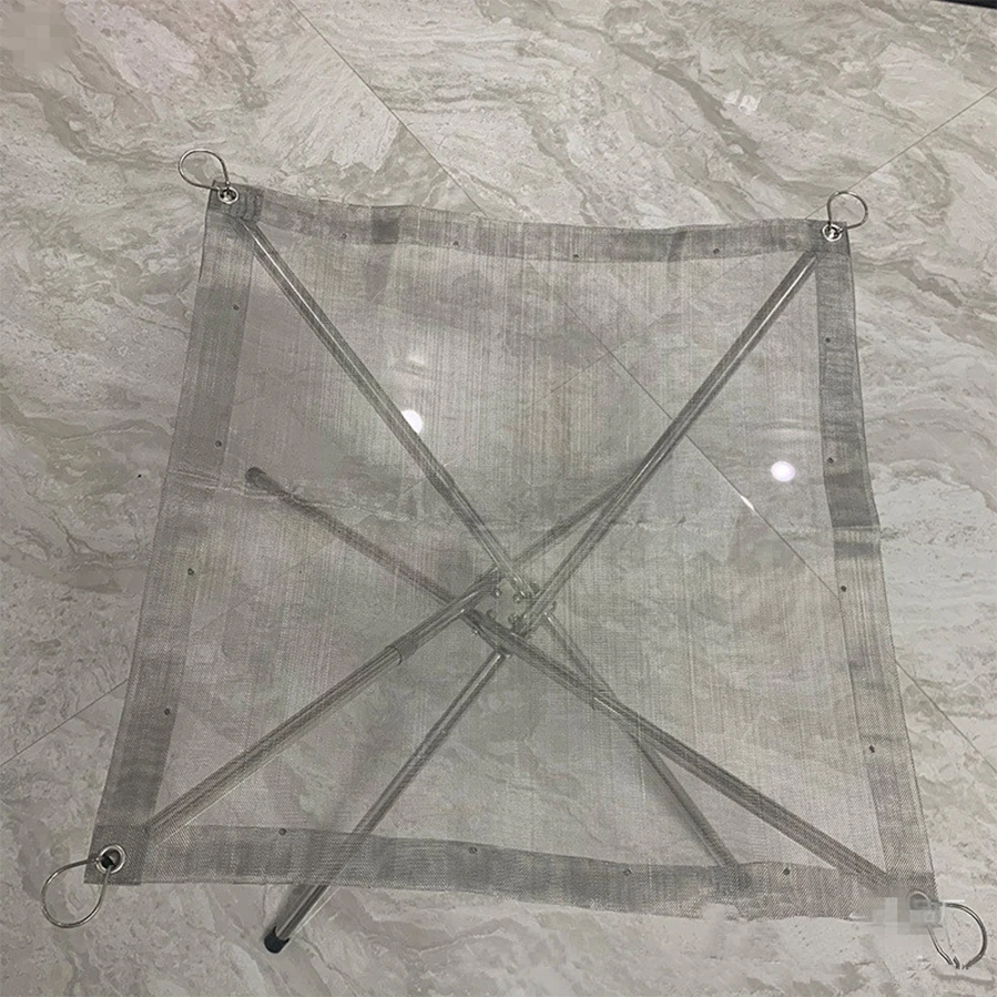 Портативная уличная Стальная Сетчатая подставка для огня идеально подходит кемпинга заднего двора и сада с сумкой переноски