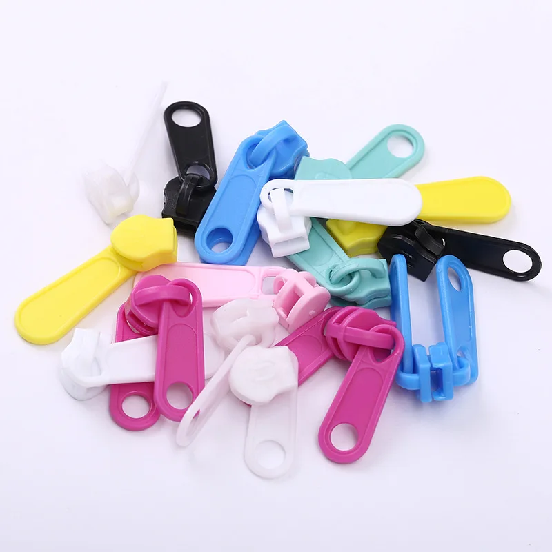 Factory Price Multi Purpose Plastic #3 #5 Zipper Slider For Clothing