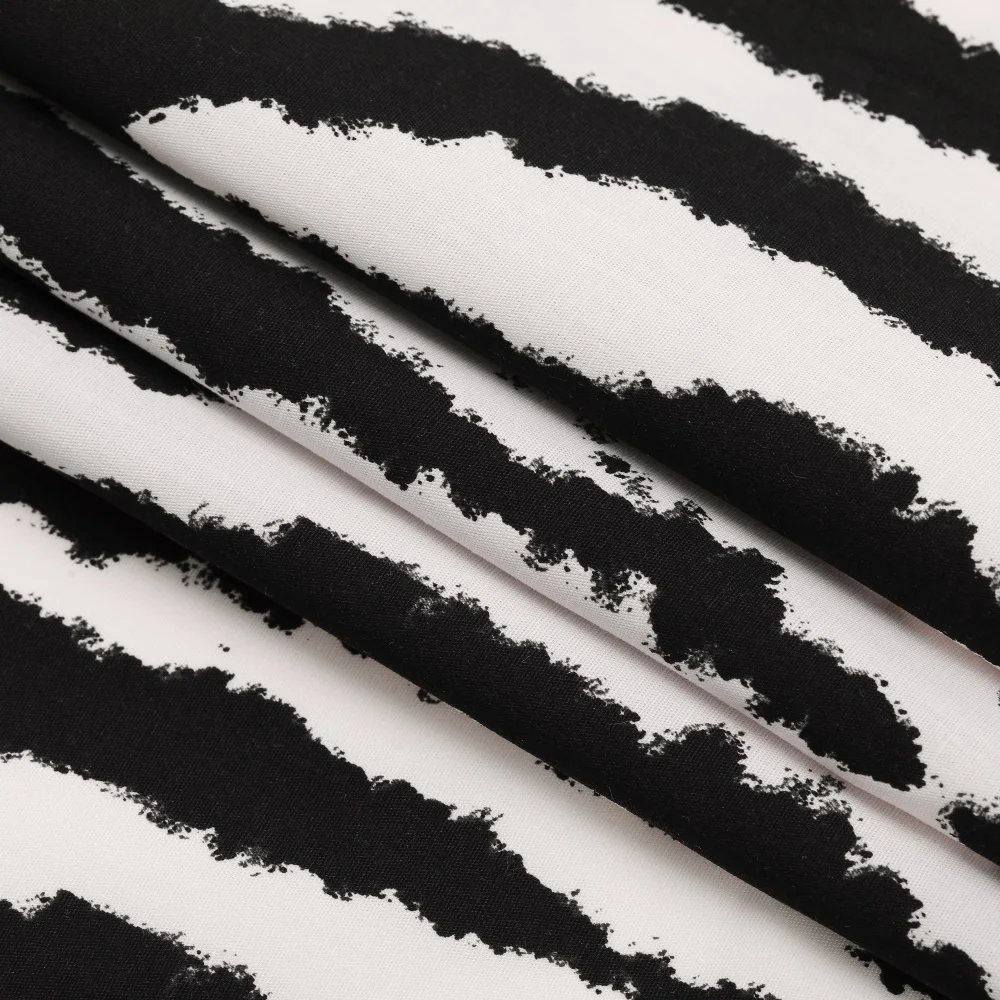 65/35 polyester cotton flannel fabric dots dressy material dotted cool white poplin for scrubs 60 40