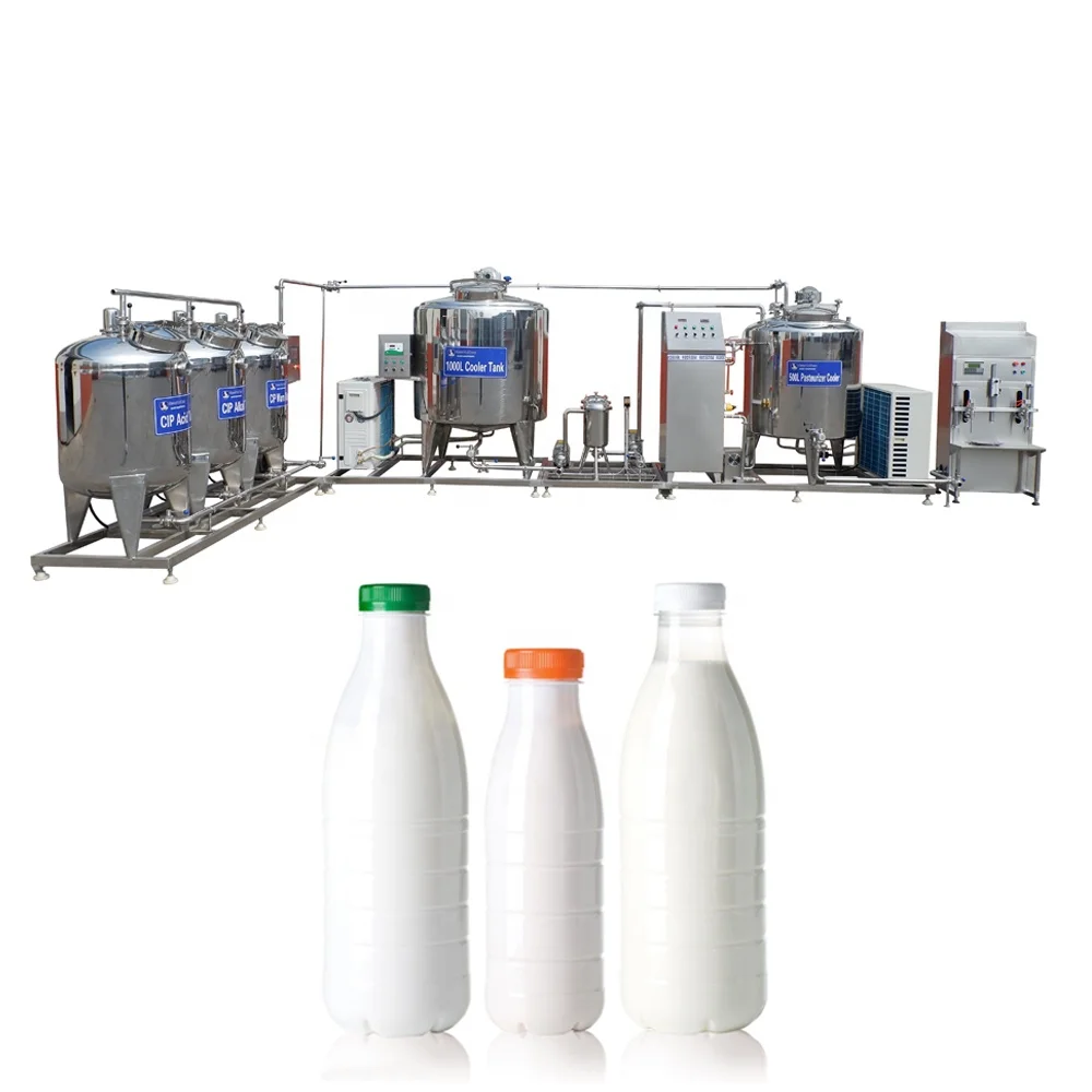 1000L Pasteurized Milk Processing Plant Cost