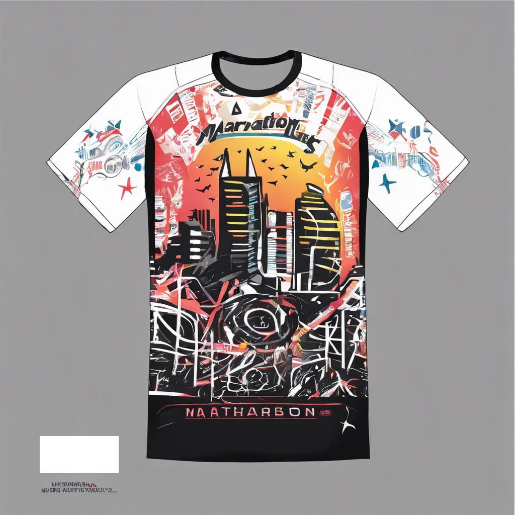 Custom design polyester sublimation t-shirt dry-fit breathable waffle style 5K marathon running short sleeve t shirt for men