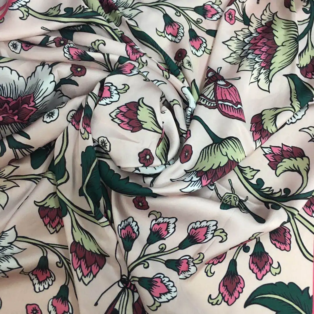 Top-ranking chiffon woven  polyester spandex cotton jersey fabric