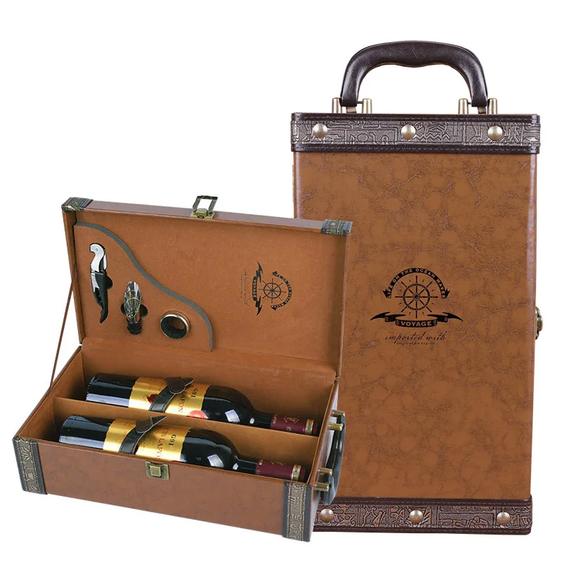 High quality hot sale cheap custom packing box cardboard wine box