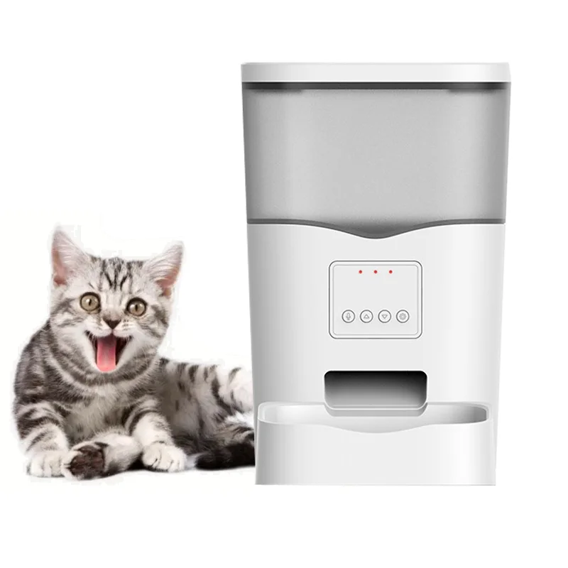 2022 new arrival dog cat Pet feeder phone app remote control 3L automatic pet feeder wifi connection animal food dispenser