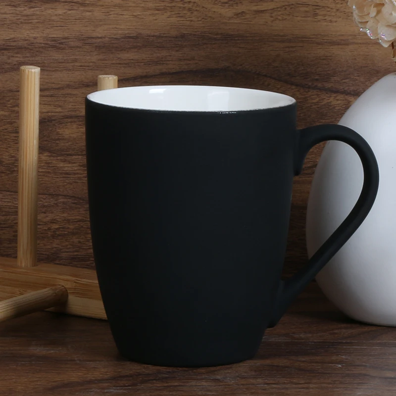 2022 hot sale high quality matte sublimation mugs customized color simple ceramic mugs