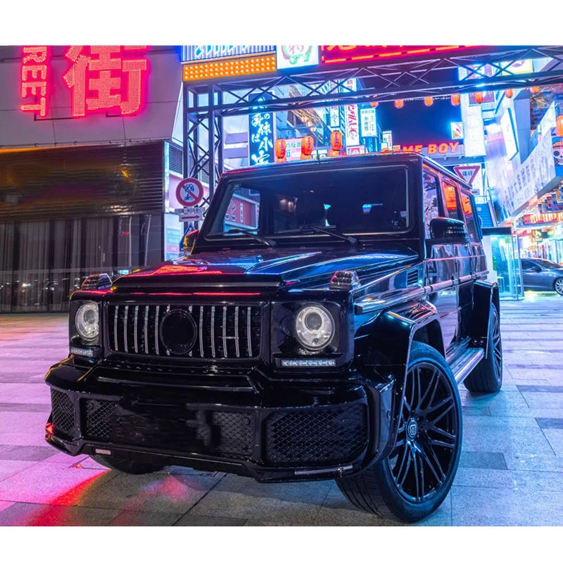G Class W463 G500 G550 G350 Upgrade to 2020 W464 B Style Auto Body Kit Parts Facelift