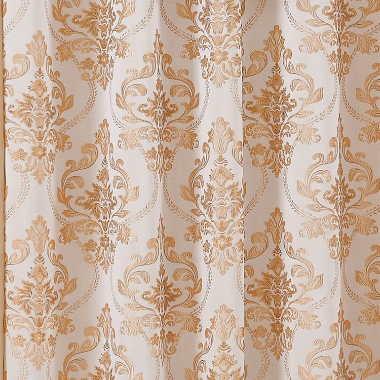 Top Quality Cortinas Decorativas Elegant Home Curtain Set For Living Room