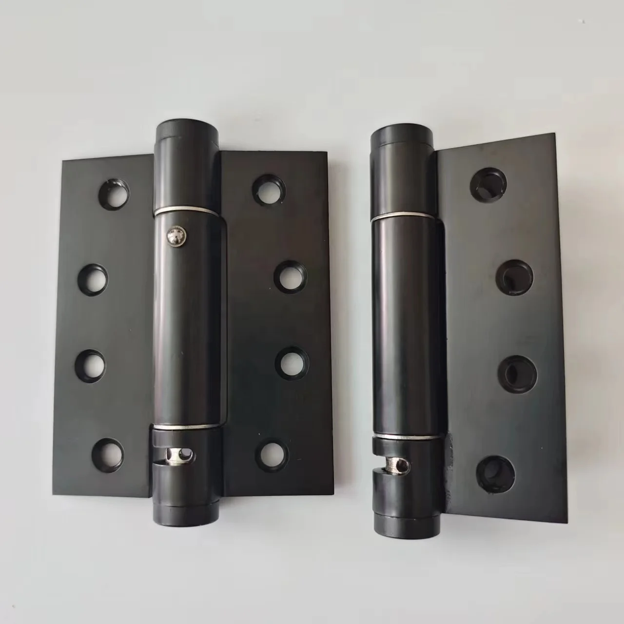 3' 4' 5' Heavy Duty  Black and Silver Hydraulic Spring Hinge, Soft Self Closing Ball Bearing Door Hinge for Furniture