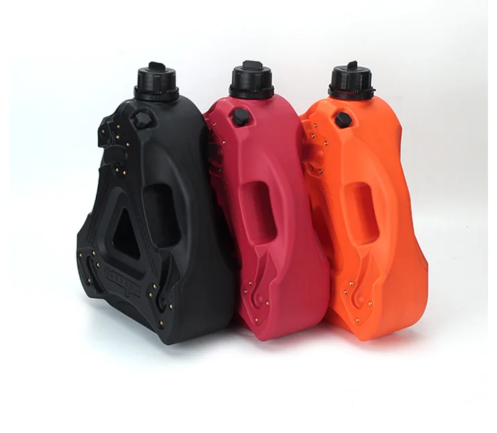 Motorcycle travel high-temperature resistant Jerry fuel tank lightweight carrying 1.6 gallon motorcycle auxiliary fuel tank