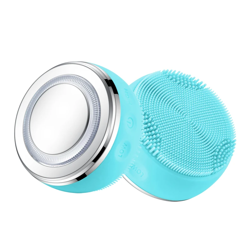 
2021 new silicone facial cleaning brush skin care facial deep cleansing waterproof electric facial pore cleansing massage brush 