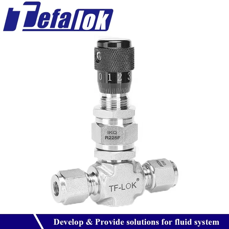 High Quality Stainless Steel Fuel Metering Valve Micro Flow Regulating Low Pressure Metering Valve Controller Water Gas