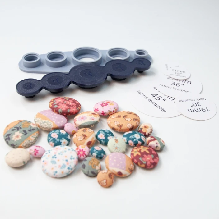 Fabric Button Covered For clothes Embryo Aluminum Coat Buttons Base Cloth Buckle Wrap Button Accessories Leather Rivets