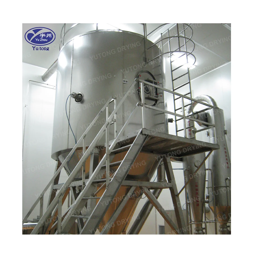 Professional LPG model CE certificated automatic atomizer spray dryer for producing powder egg white and egg yolk