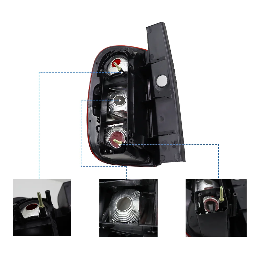 265506837R 265551679R Car rear tail lamp Auto parts Rear tail lights for Renault dacia duster 2014/2017