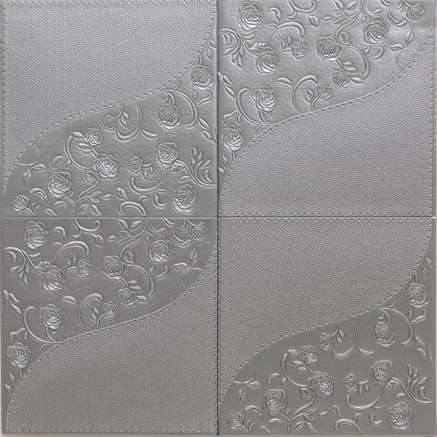 New products hot selling 3D PE foam multi-color wallpaper