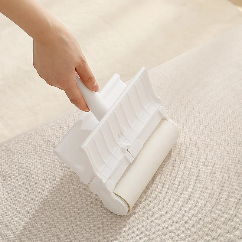 Long Handle Sticky Hair Roller Large Household Floor Carpet Cleaning Dust Sticky Hair Sticking Artifact