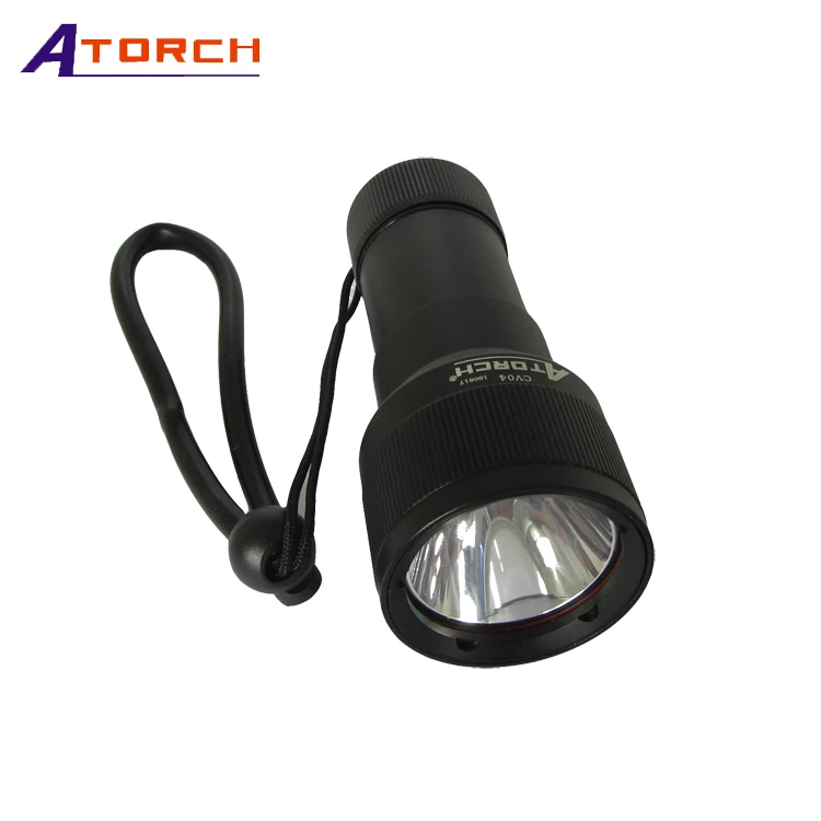 
Factory price 1000LM underwater diving torch IP68 waterproof led diving light cheap flashlight 
