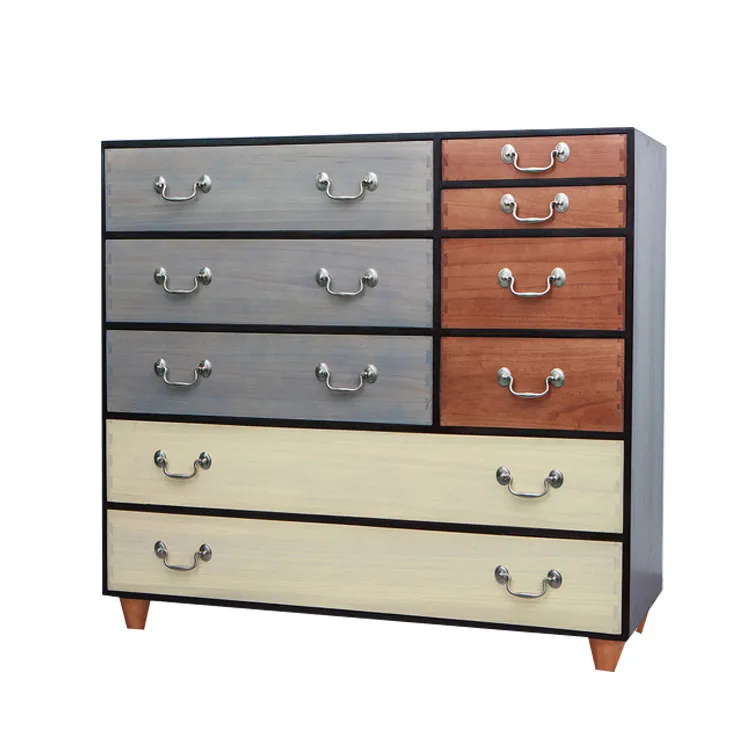 entrance paulownia wood chests of drawers