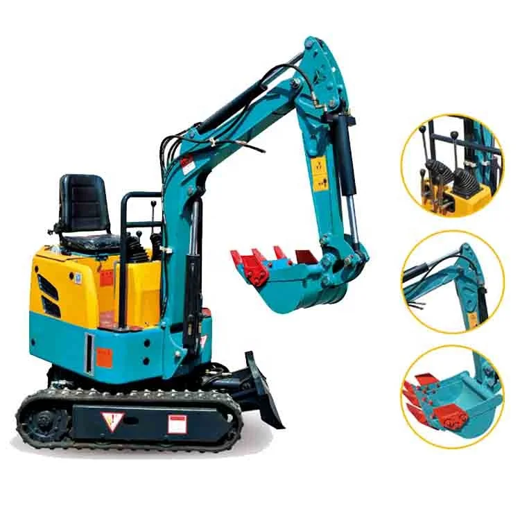 SL08(4) small sunward excavator wheel excavator