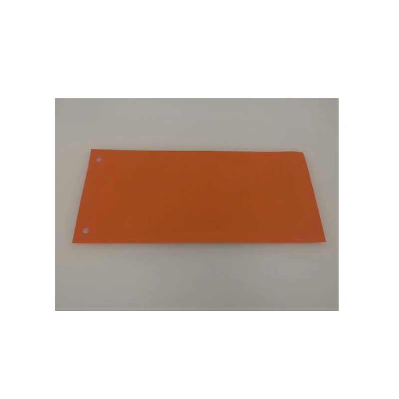 
Office or school pure wood pulp customized size 2 holes paper divider 