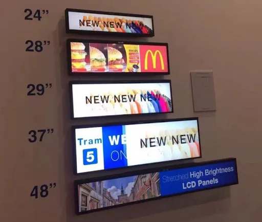 29inch  factory price Led driver board ELED slim design strip screen panel