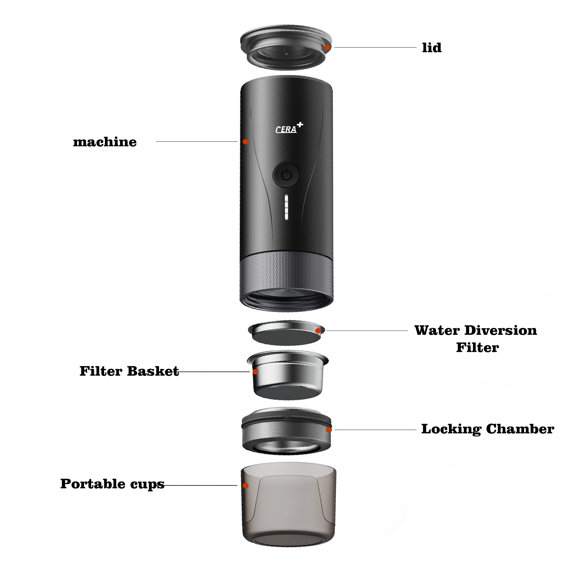 CERA+ coffe vending machine coffee vending machine electric coffee tamper machine automatic 58mm