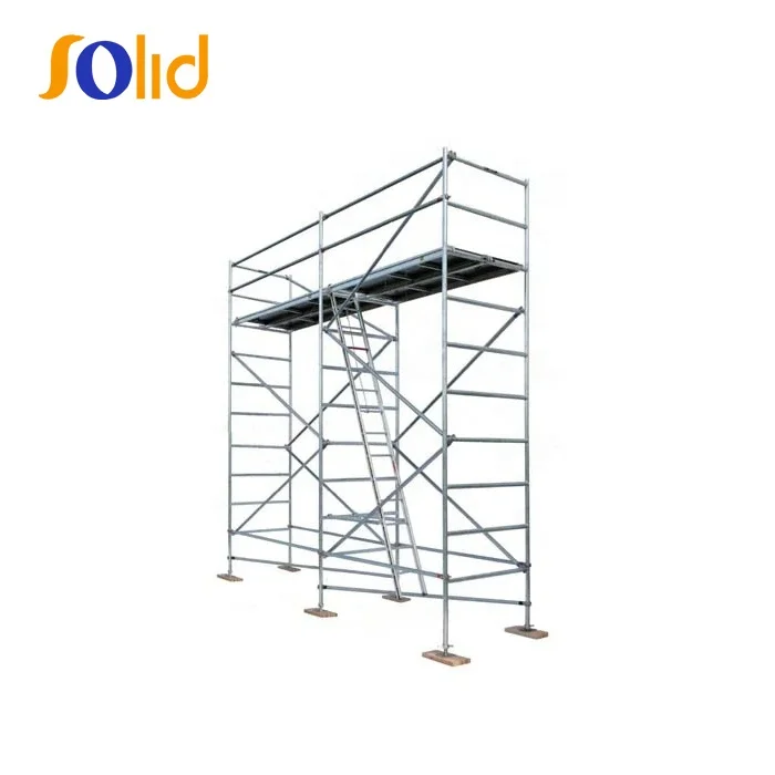 2.0m, 1.5m Ringlock Aluminum Staircase for Ringlock Scaffold