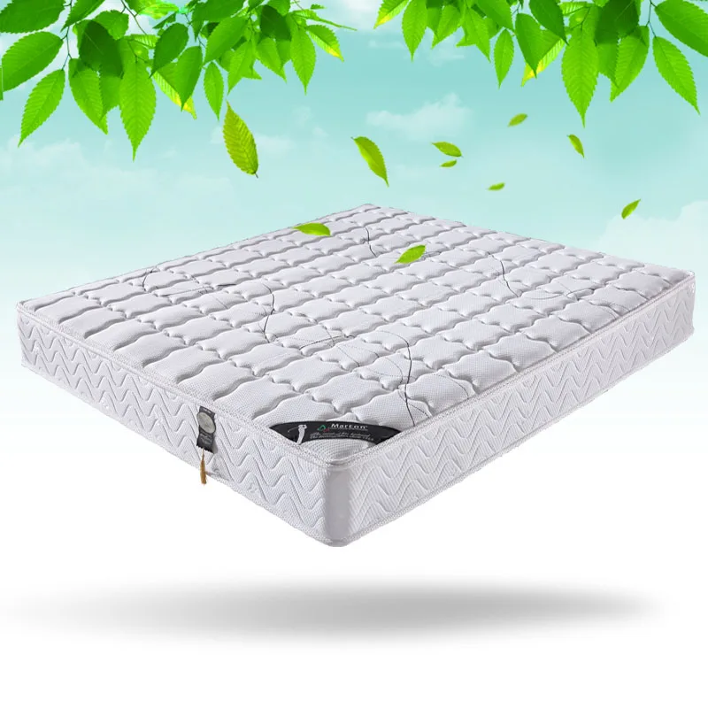 
Hot selling modern home hotel bedroom double bed mattress coconut fiber soft and hard moderate elastic mattress 