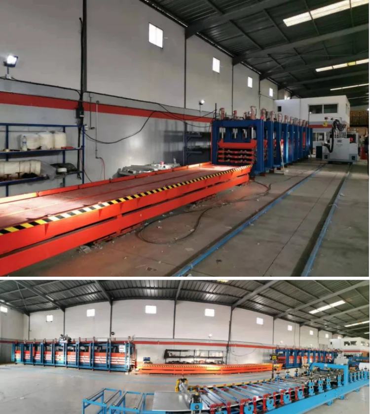 Rock Wool Sandwich Panel Production Line Mineral Wool Sandwich Panel Production Line Polyur