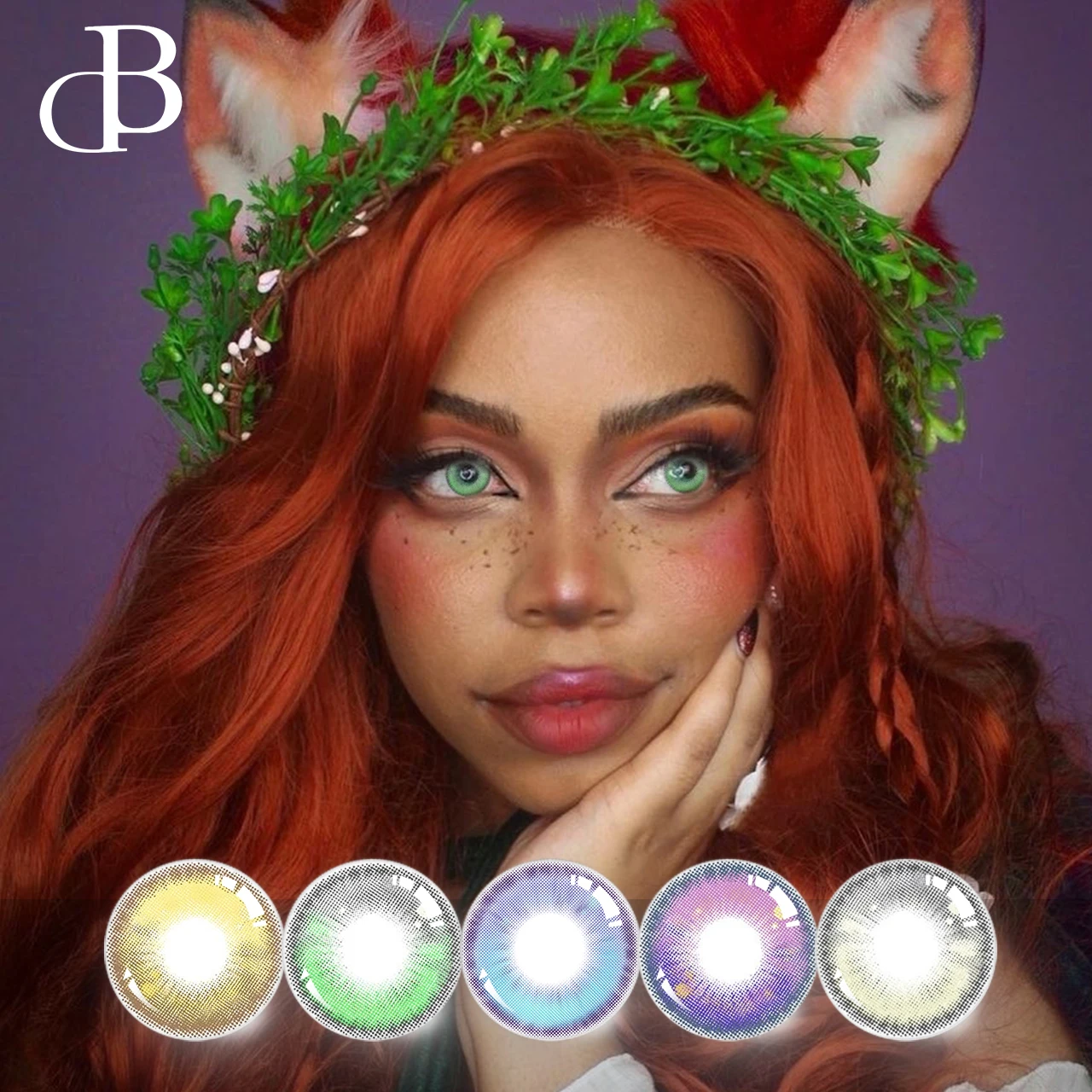 14.5mm Cosplay Contact Lenses Colored Contact Lenses Cosplay Elf Lentilla De Color Demon Color Contact Le