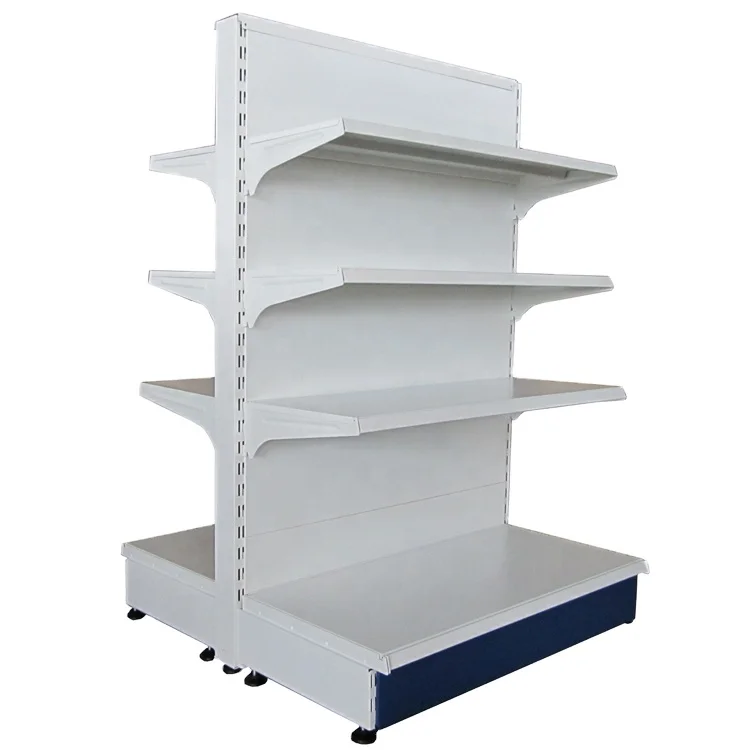 Supermarket Rack Single-sided Metal Shelf Shelf Gondola Store Market Gondolas