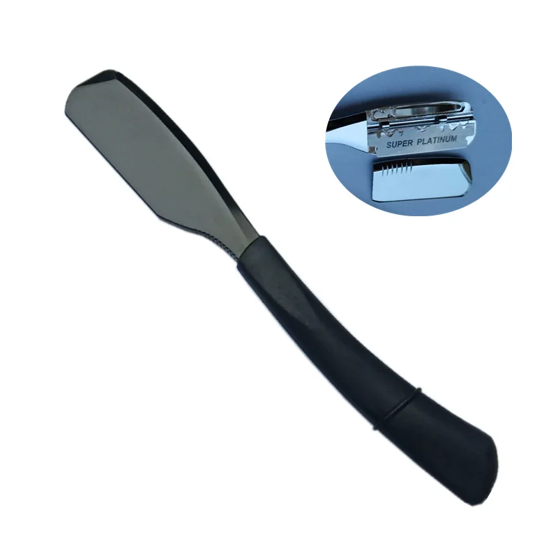 Мужская Парикмахерская бритва в японском стиле с полулезвиями