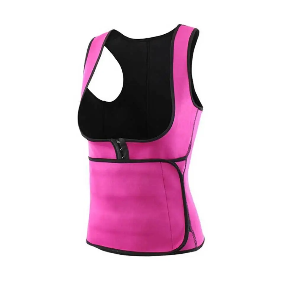 Женские Body Shaper пот жилет спортивный неопрена боди с регулируемым тонкая талия Пот пояс
