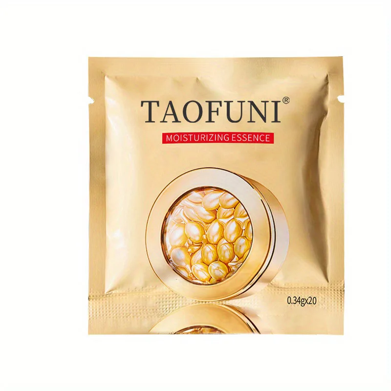 Moisturizing facial serum capsules fullerene facial nourishing capsules firm and smooth the skin improve dark spots whitening