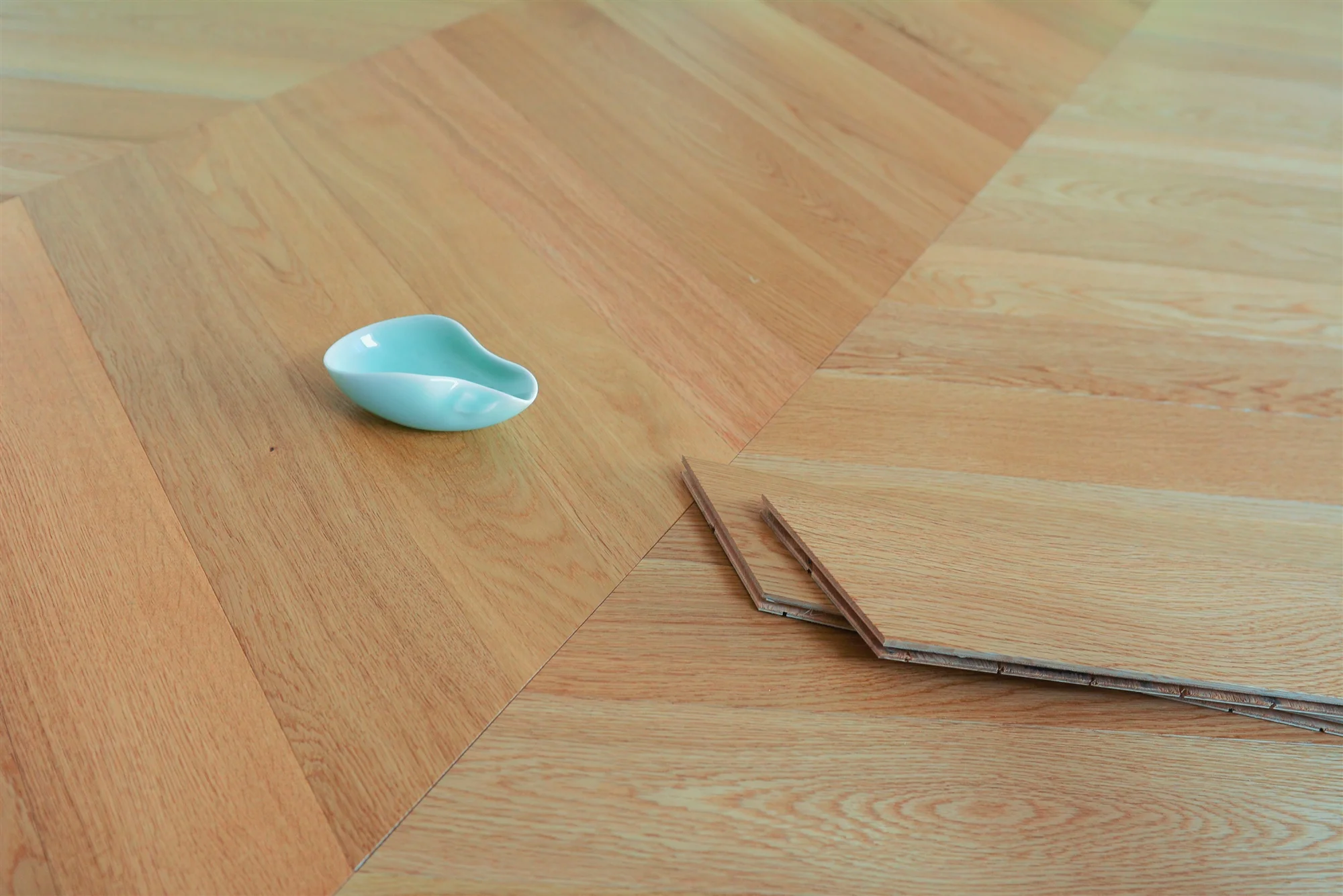 Oak Fishbone Engineered Hardwood Flooring Wood Flooring