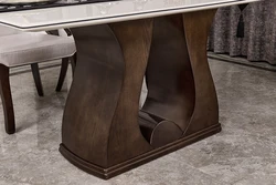 factory price luxury dinner dinning wood table dining room marble table sets